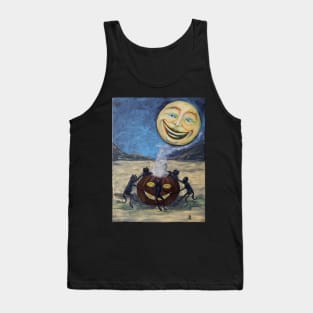 Halloween Cat Ritual Tank Top